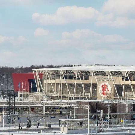 Tobaco Park Ii Modern With Parking Near Atlas Arena In By Renters Daire