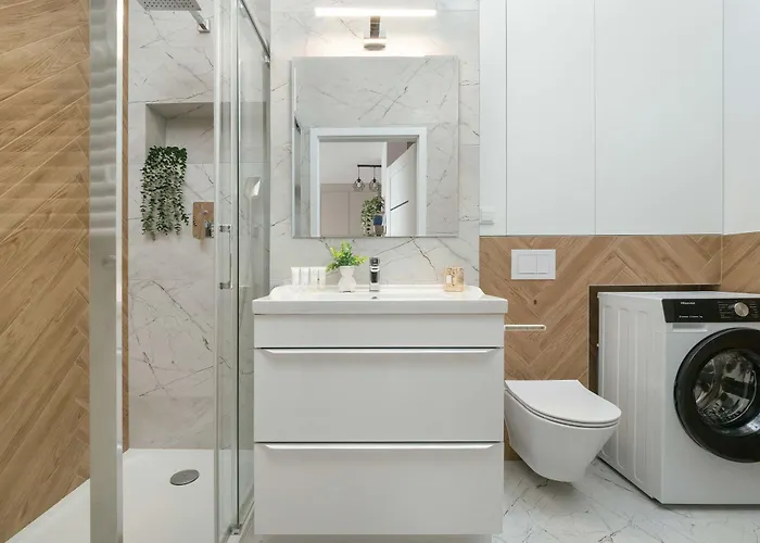 Tobaco Park Ii Modern With Parking Near Atlas Arena In By Renters アパート ウッチ